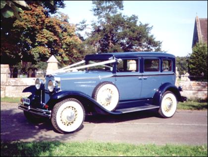1930 blue Viking Sedan